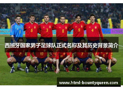 西班牙国家男子足球队正式名称及其历史背景简介